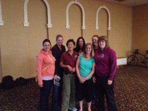 Our staff with Dr. Yin